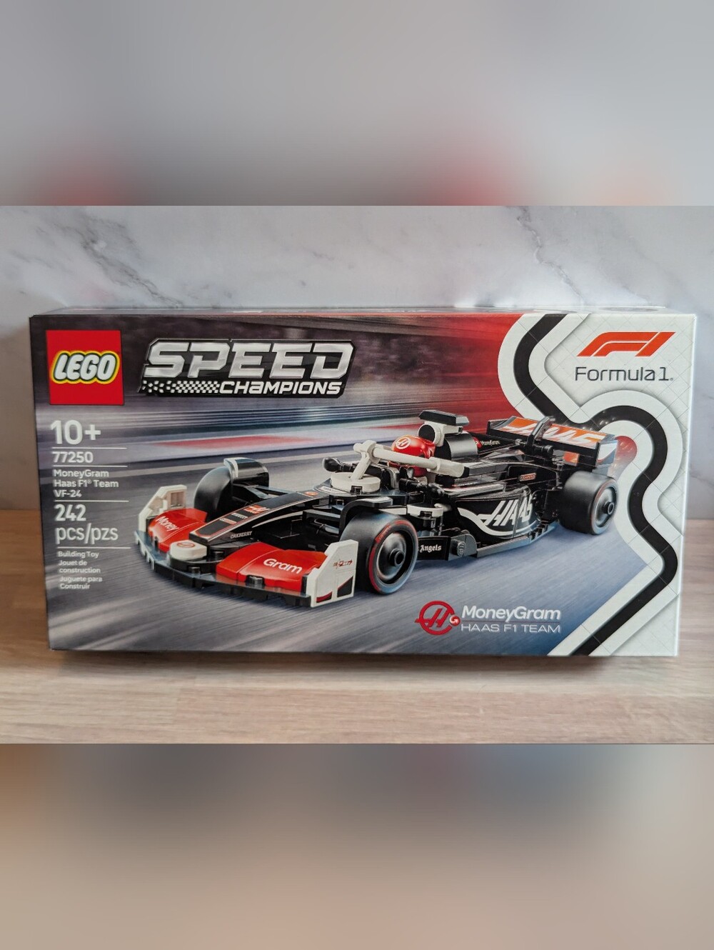 LEGO Haas F1 Team Race Car